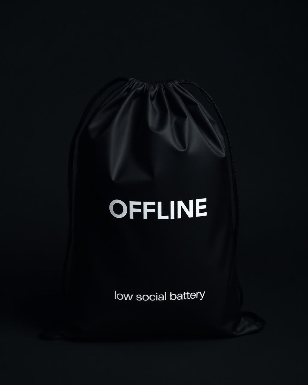 Offline Drawstring Bag