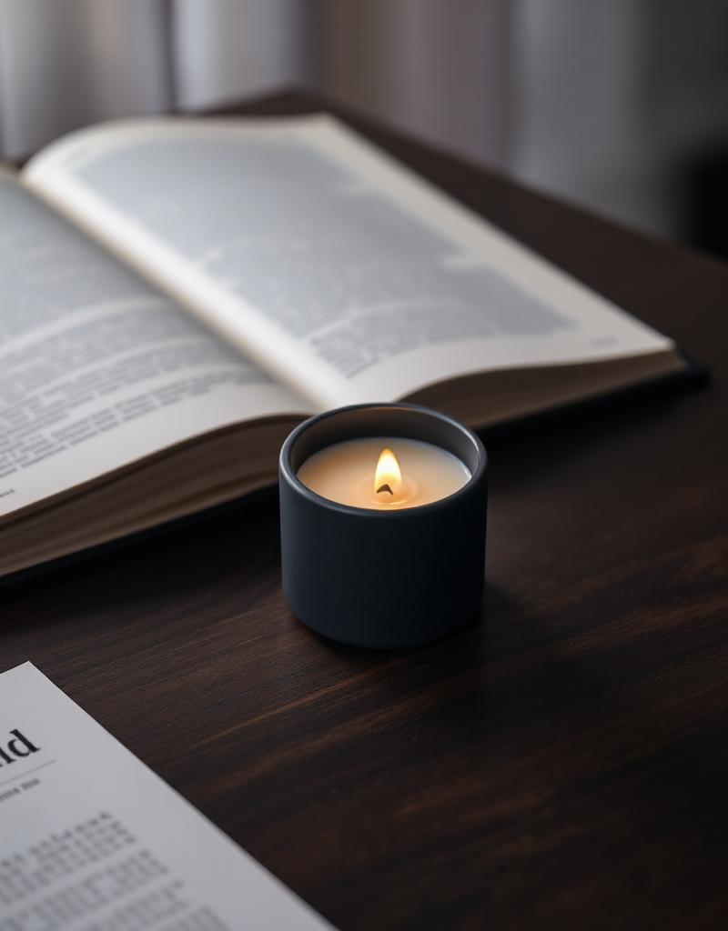 Wind Down Candle